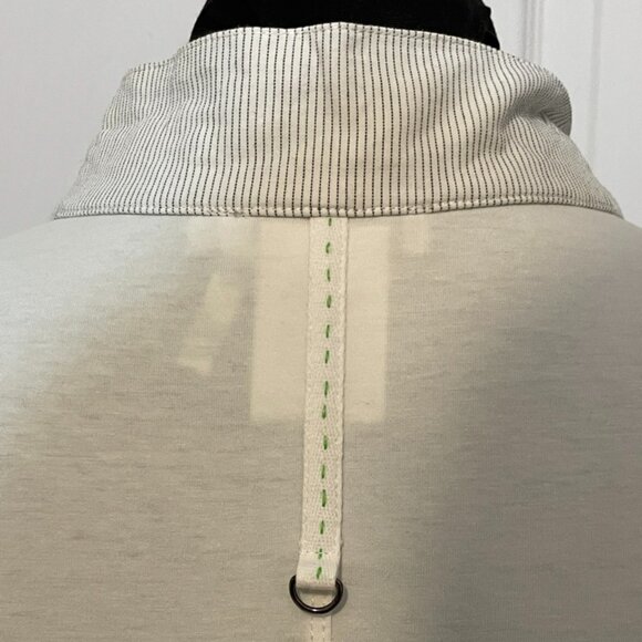 Dzhavael Couture, french design, white bubble hem sleeveless dress. Size L - Picture 4 of 9